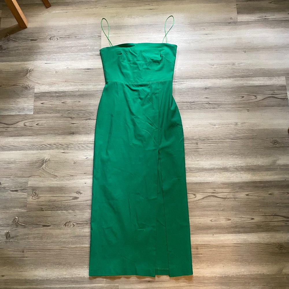 Vesper Midi Dress With Thigh Slit